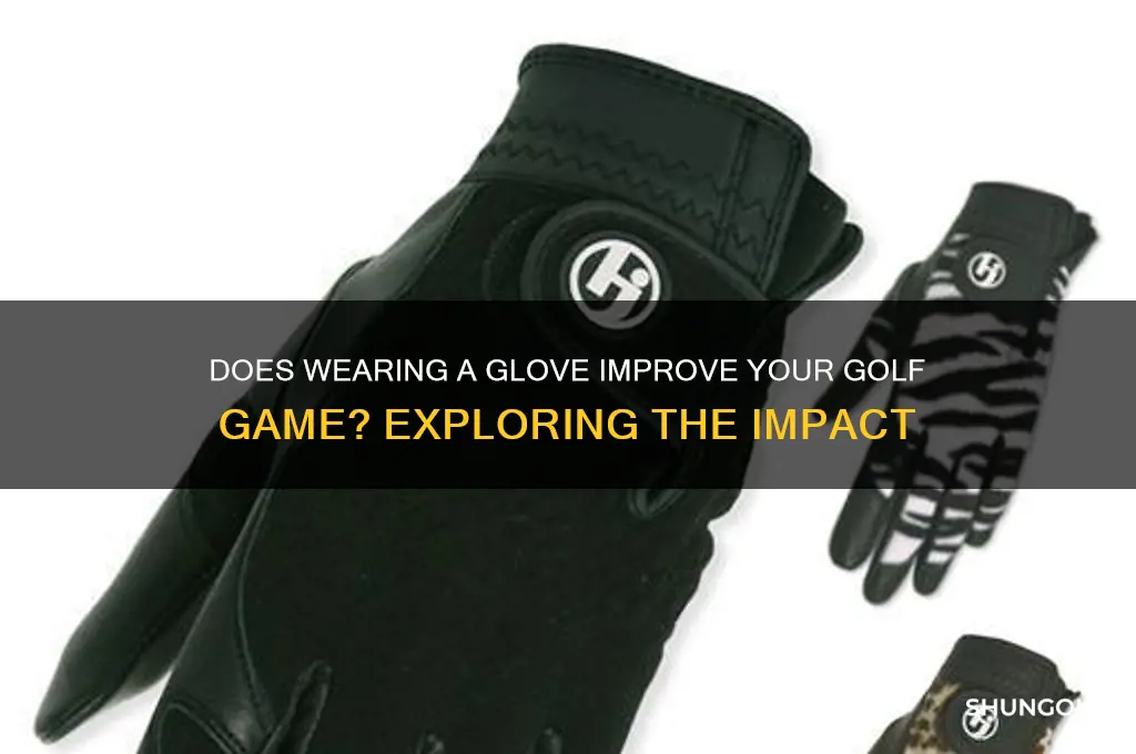 does it matter if you wear a golve playing golf