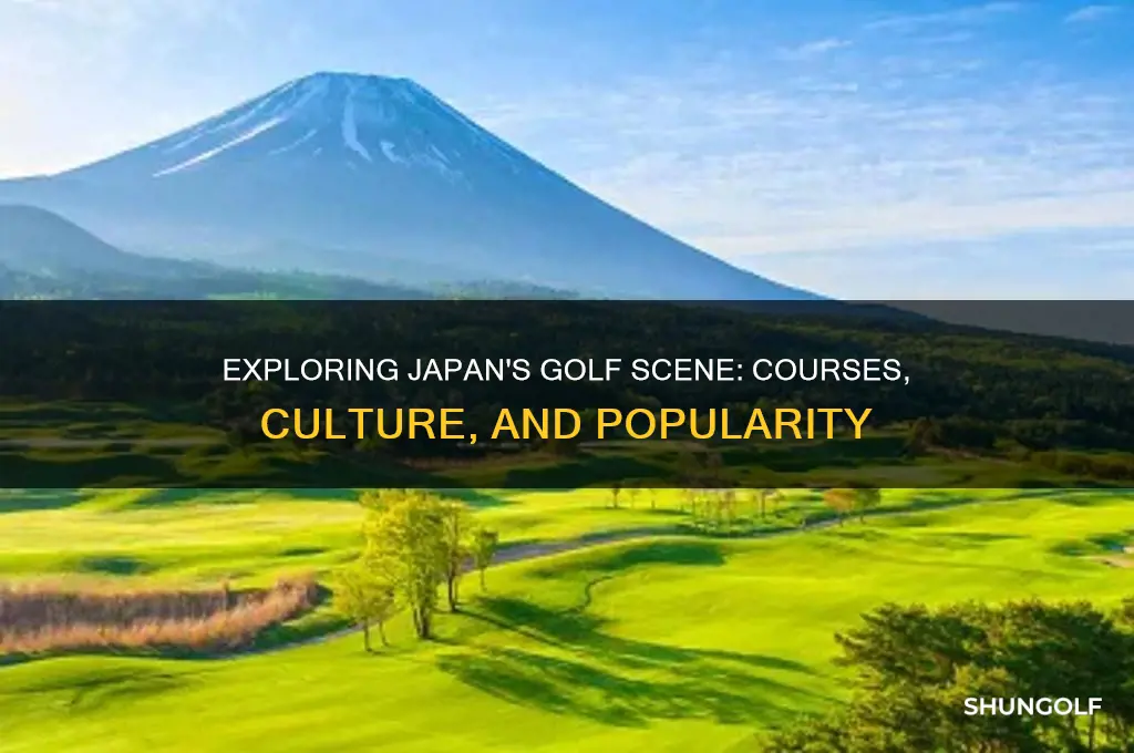 does japan have golf courses