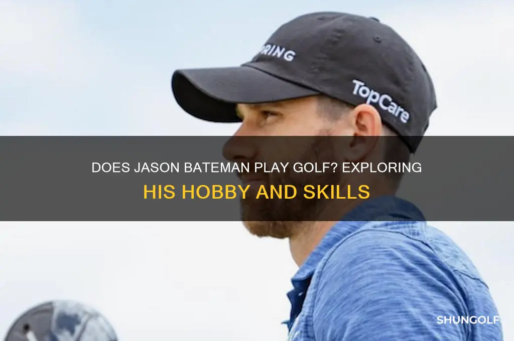 does jason bateman play golf