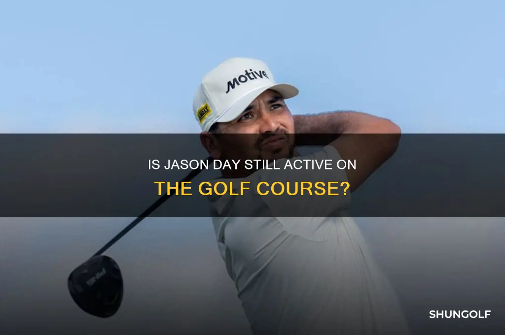 does jason day still play golf