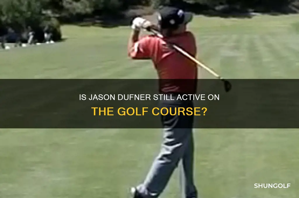 does jason dufner still play golf