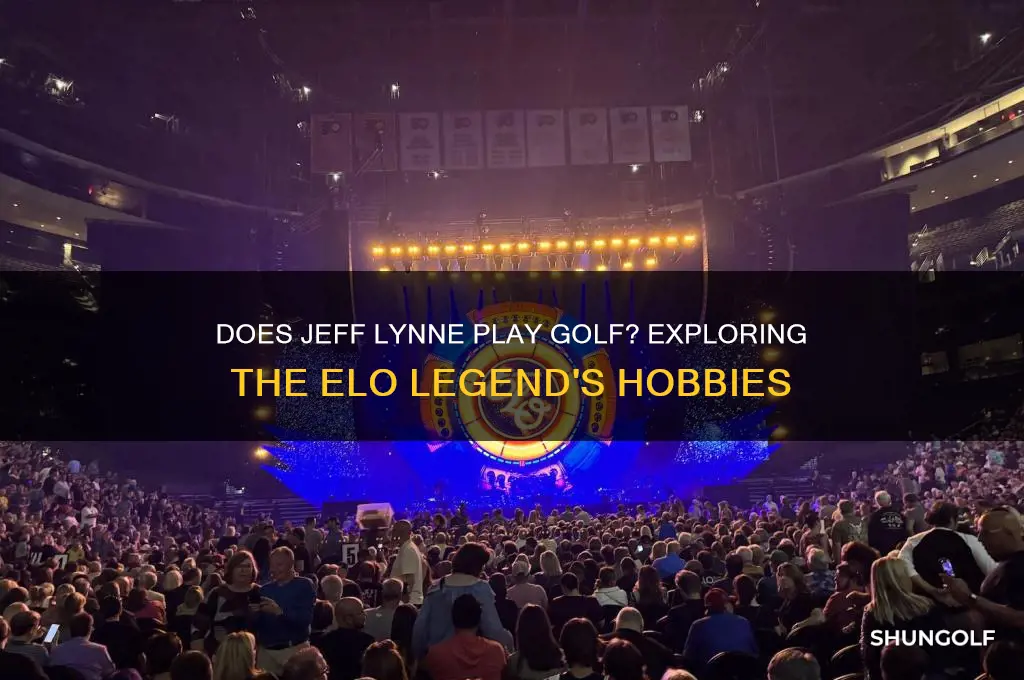 does jeff lynne play golf