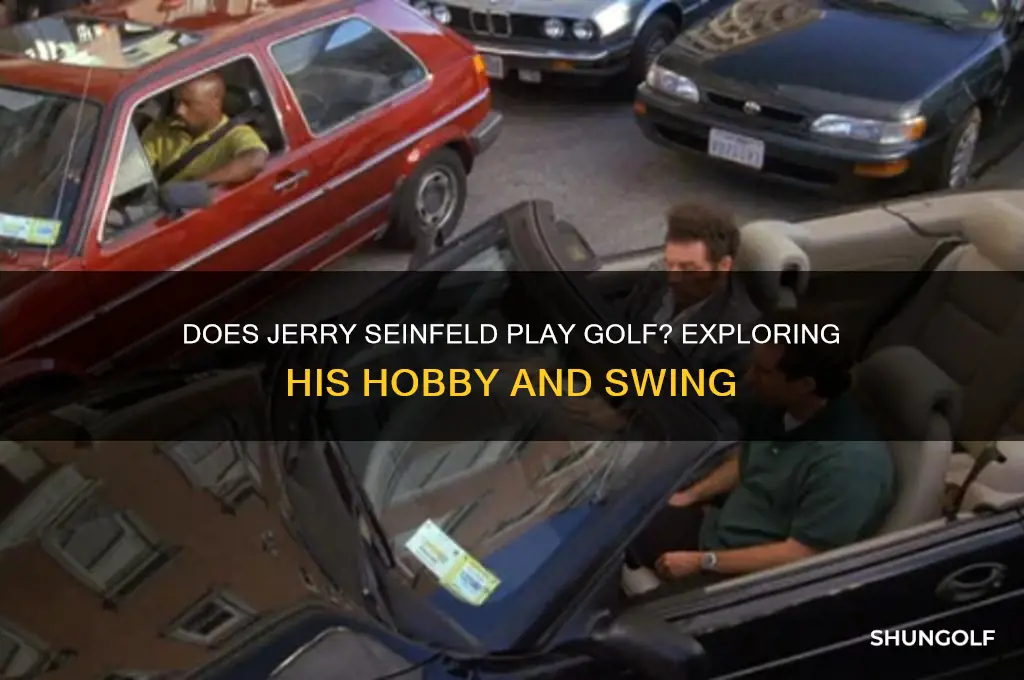does jerry seinfeld play golf