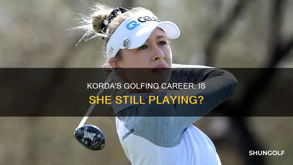 does jessica korda still golf
