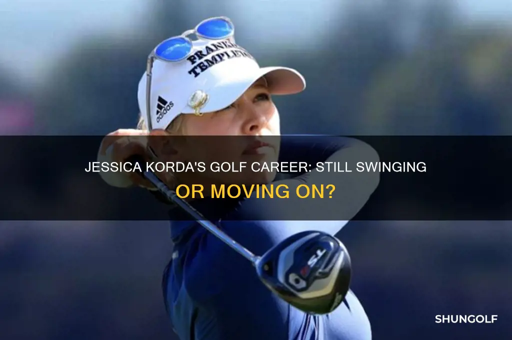 does jessica korda still play golf
