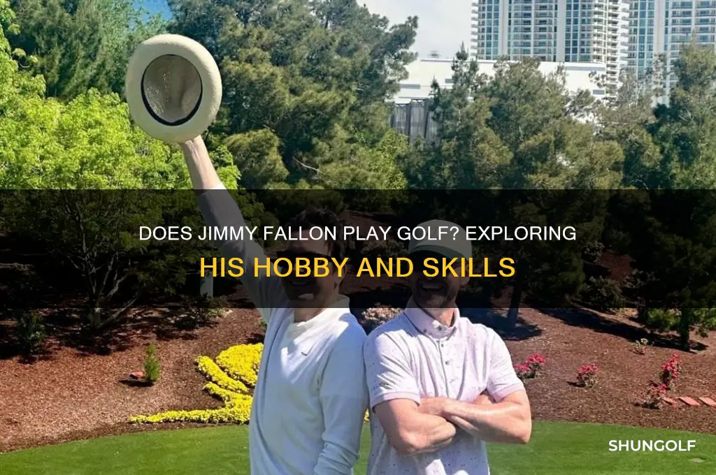 does jimmy fallon play golf