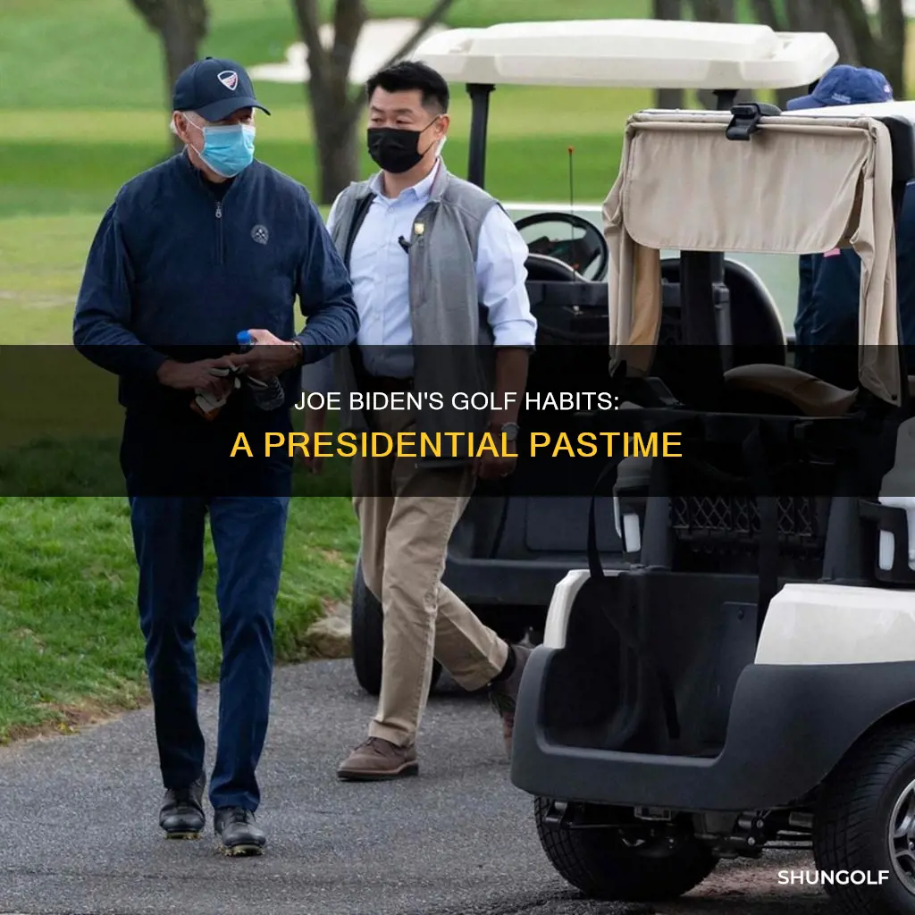 does joe biden golf