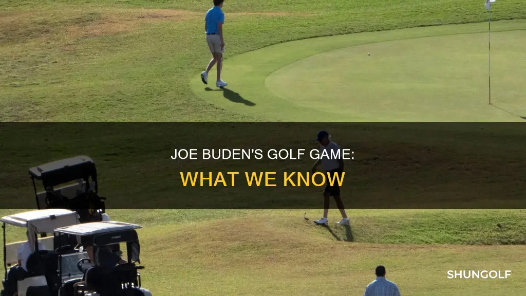 does joe buden golf