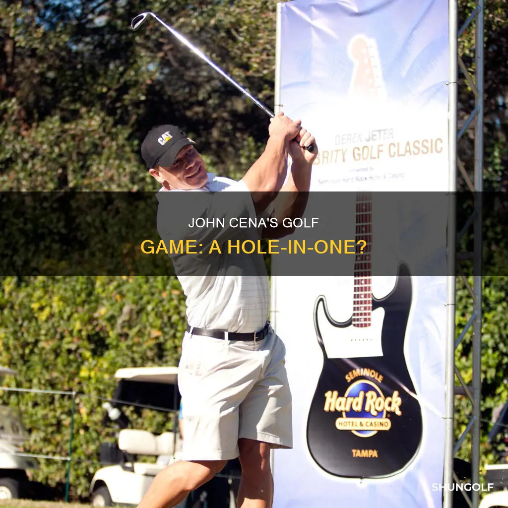 does john cena golf