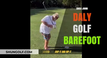 John Daly's Golfing Quirk: Barefoot Swings