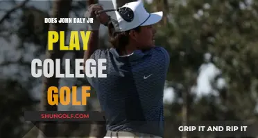 John Daly Jr's College Golf Journey: Fact or Fiction?