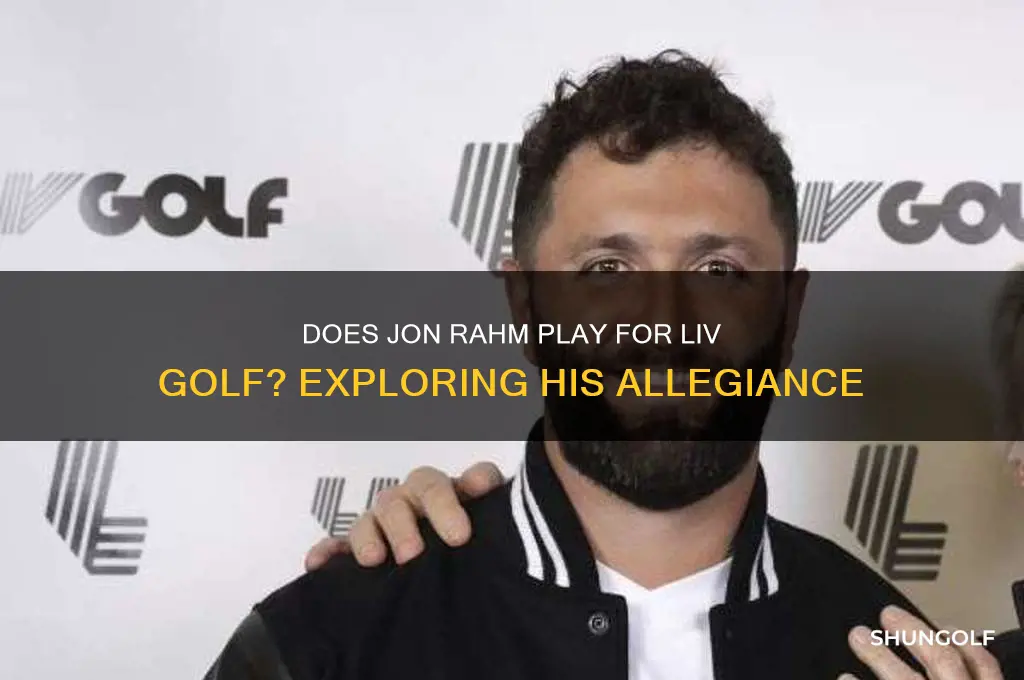 does jon rahm play for live golf