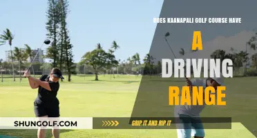 Kaanapali Golf Course Driving Range: Availability and Practice Facilities