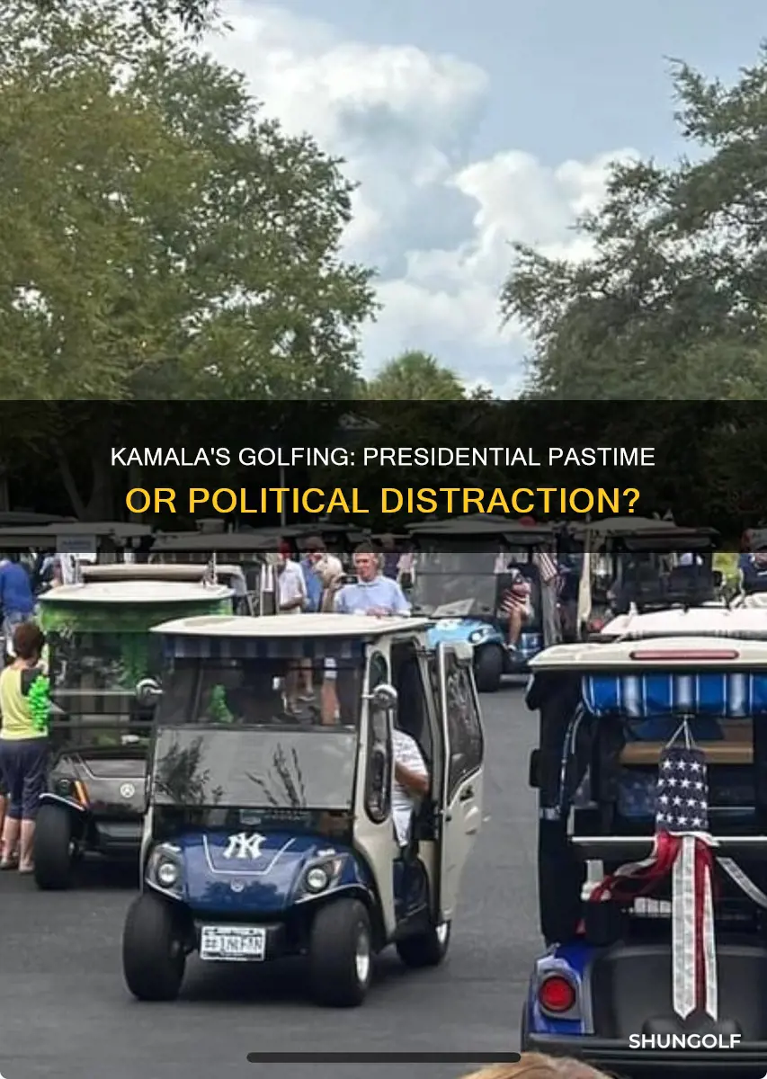 does kamala golf