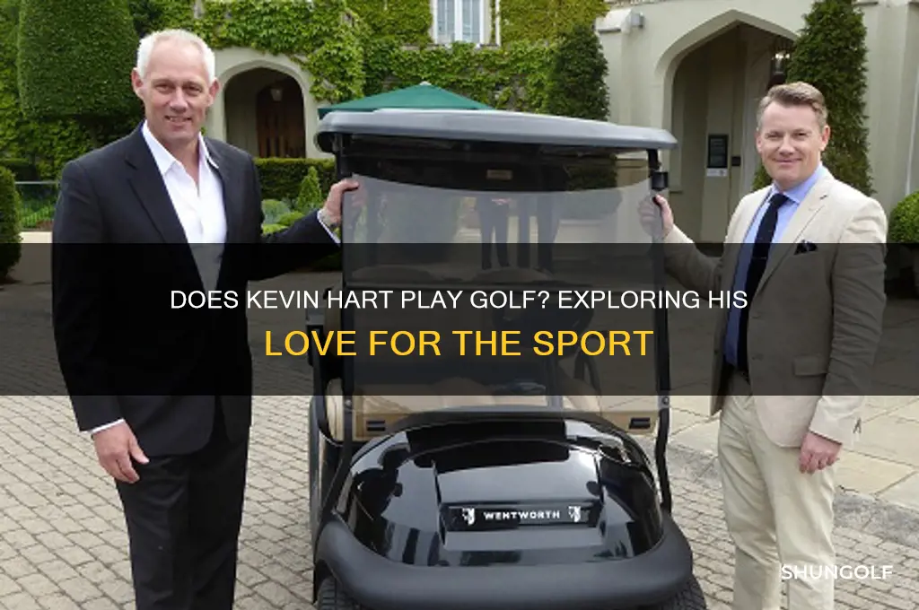 does kevin hart play golf