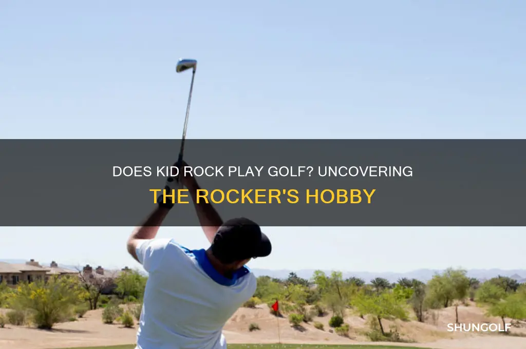 does kid rock play golf