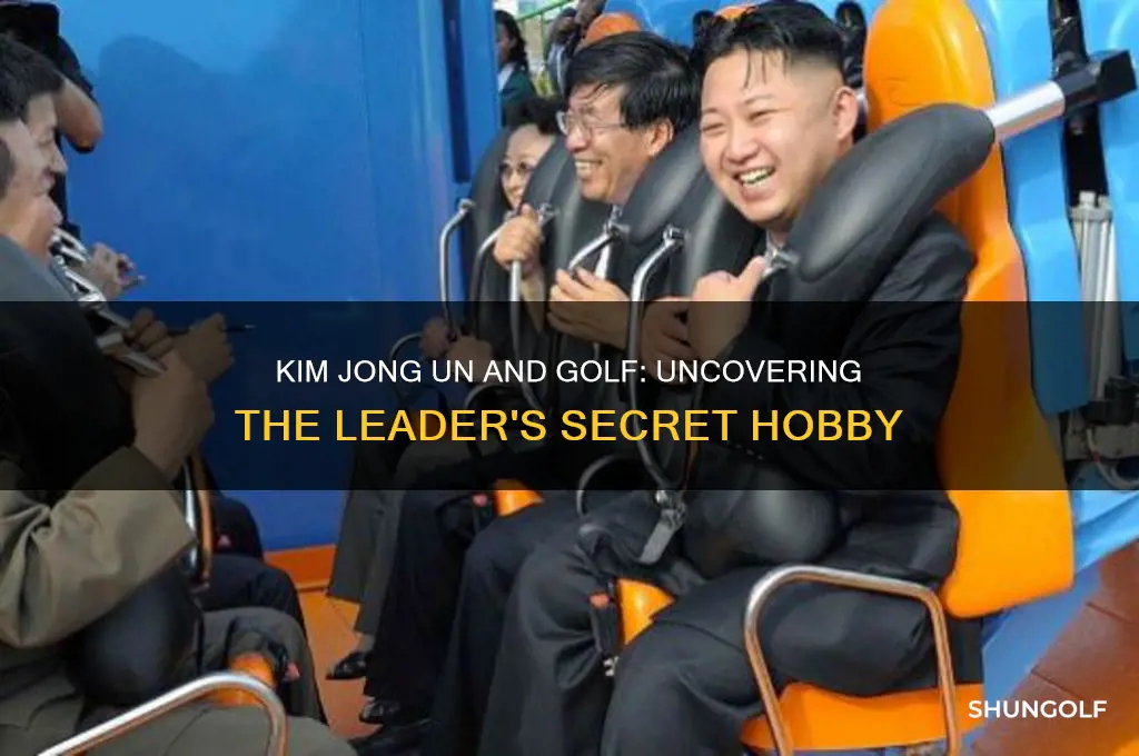 does kim jong un play golf
