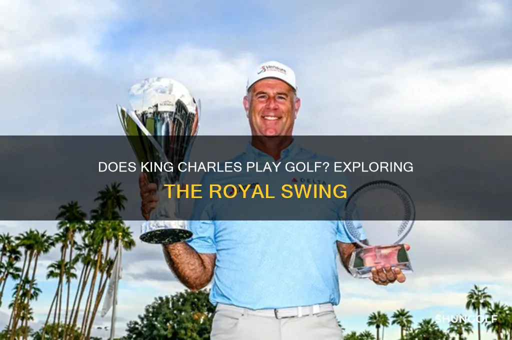 does king charles play golf