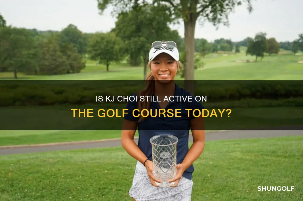 does kj choi play golf anymore