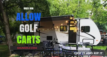 Are Golf Carts Permitted on Koa Campgrounds? Rules Explained