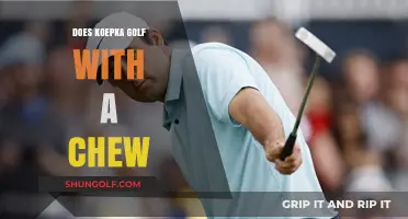 Koepka's Golf Habit: Chewing Away at the Competition