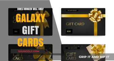 Kroger's Gift Card Selection: Golf Galaxy Options Explored