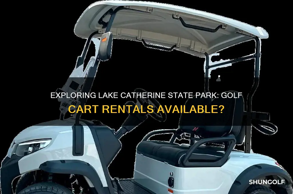 does lake catherine state park rent golf carrs