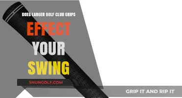 Larger Golf Club Grips: Impact on Swing Performance and Consistency