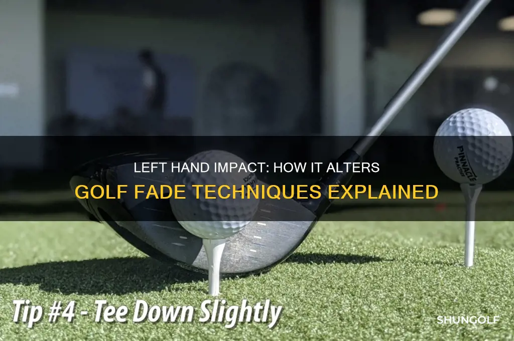does left hand change the fade in golf