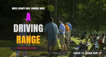 Legacy Golf Course Driving Range: Availability and Features Explained