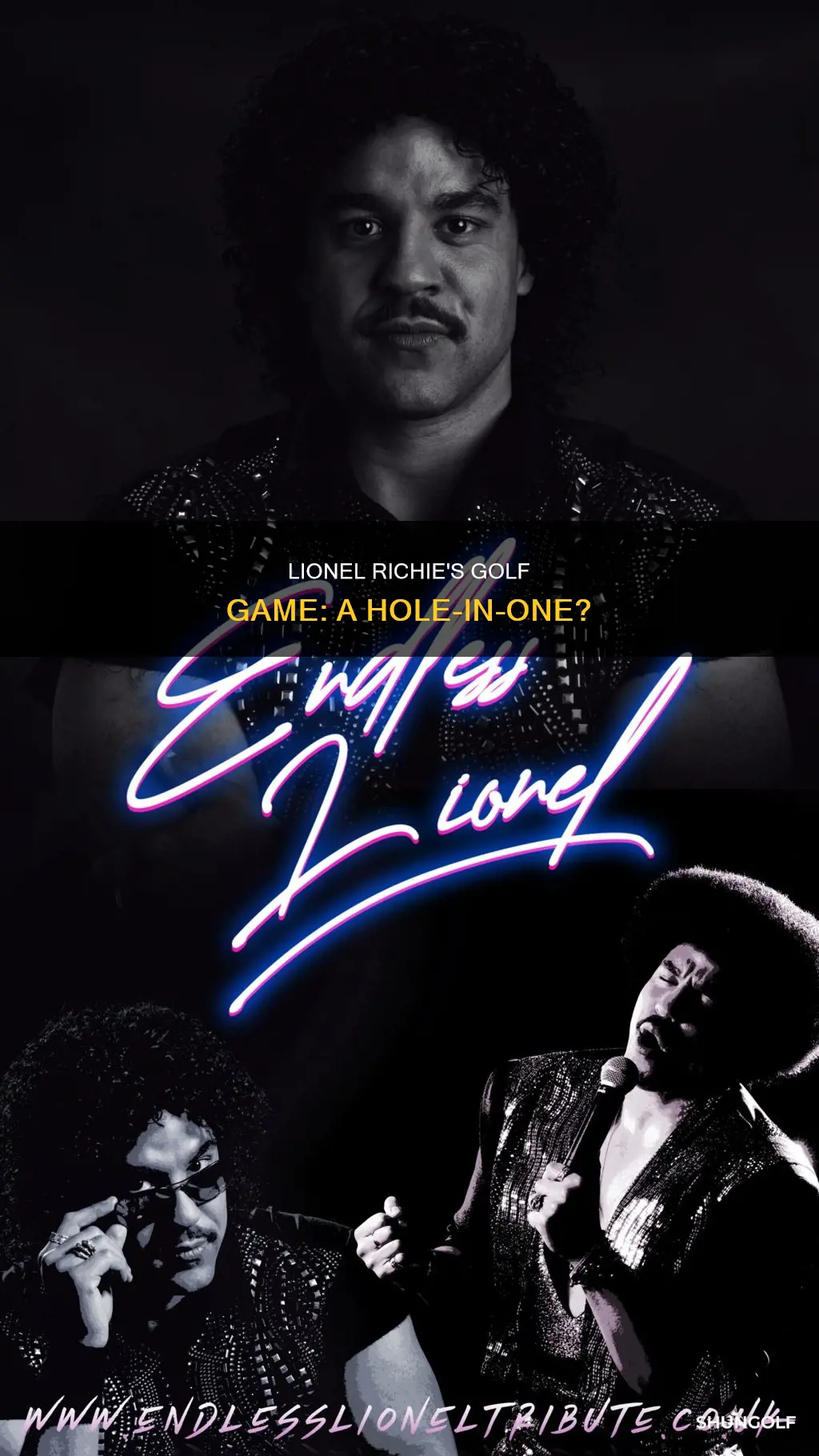 does lionel richie golf