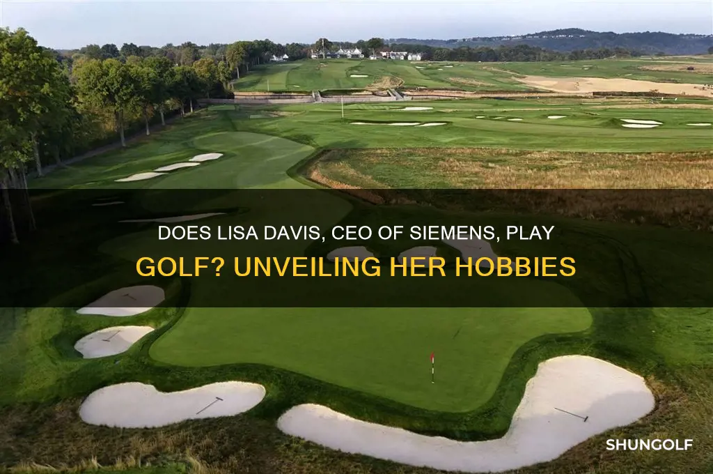 does lisa davis ceo siemens play golf