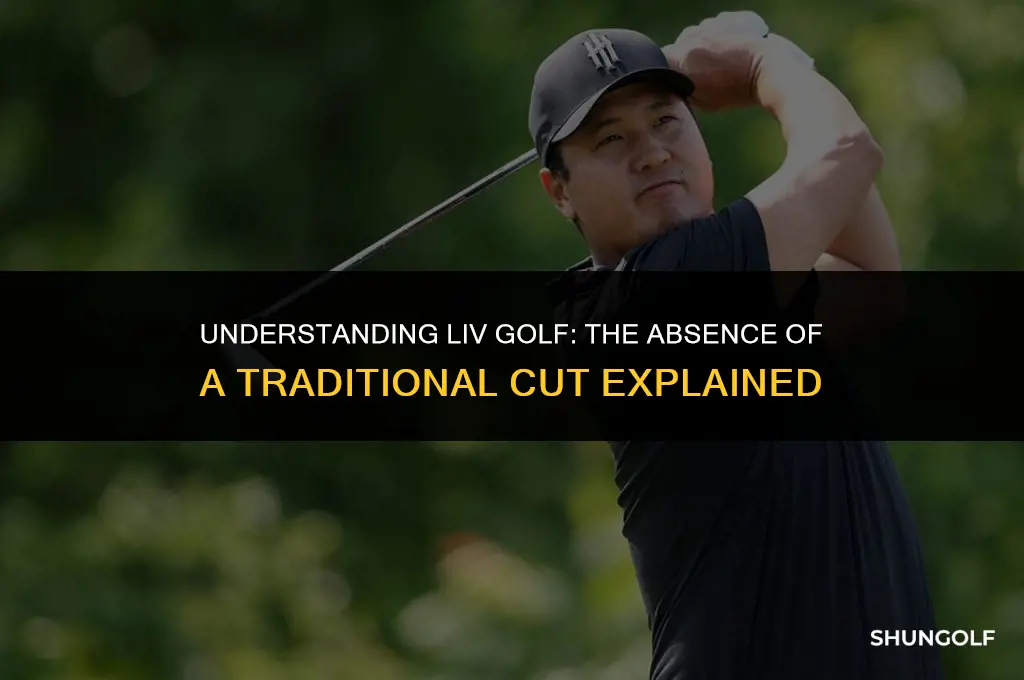 does liv golf have a cut