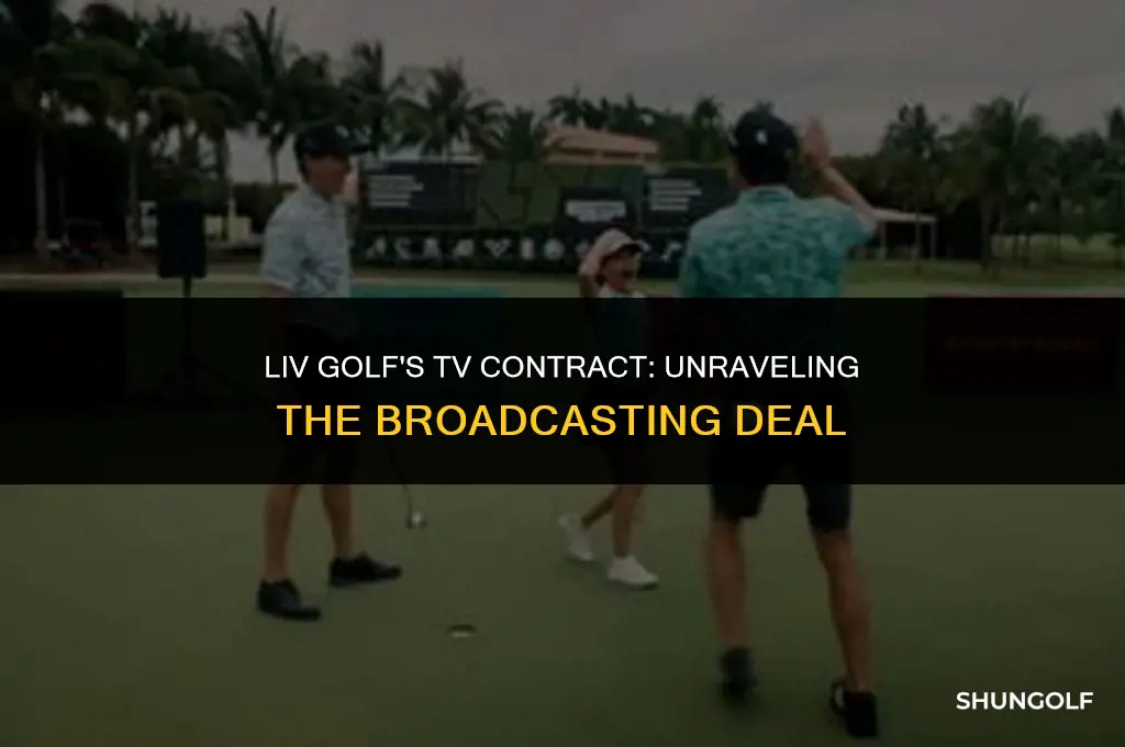 does liv golf have a tv contract