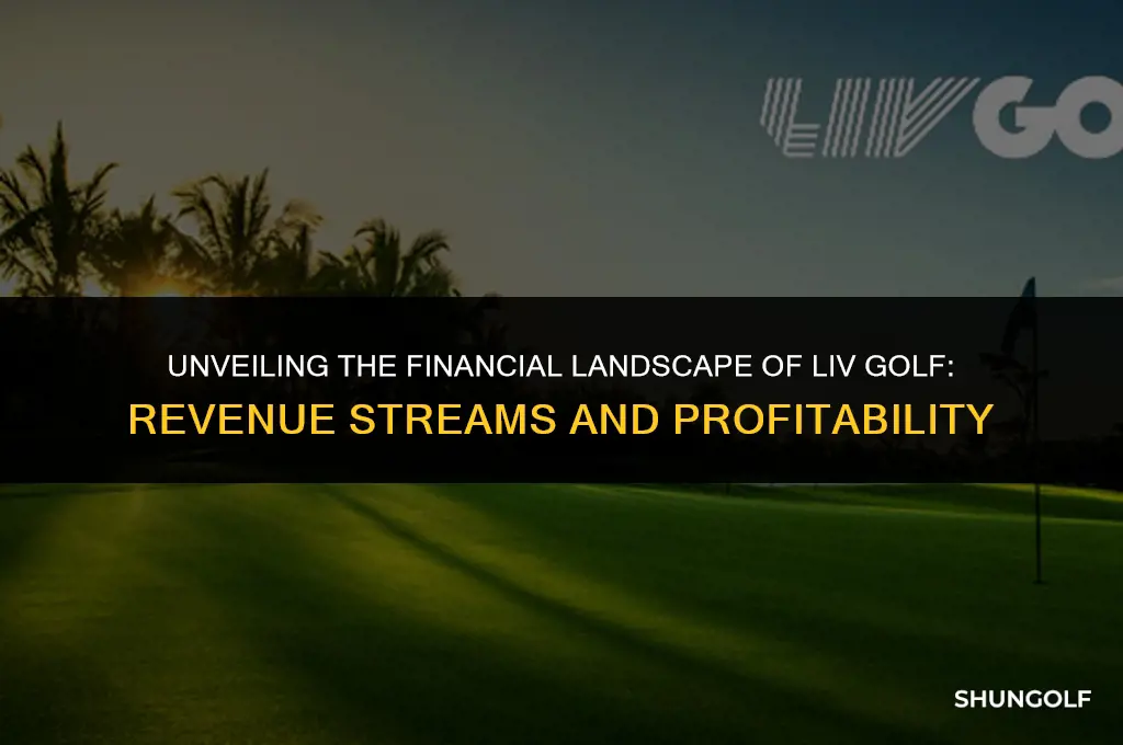 does liv golf make money