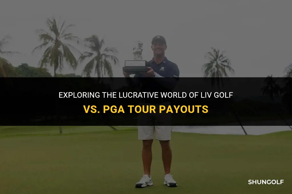 does liv golf pay more than pga