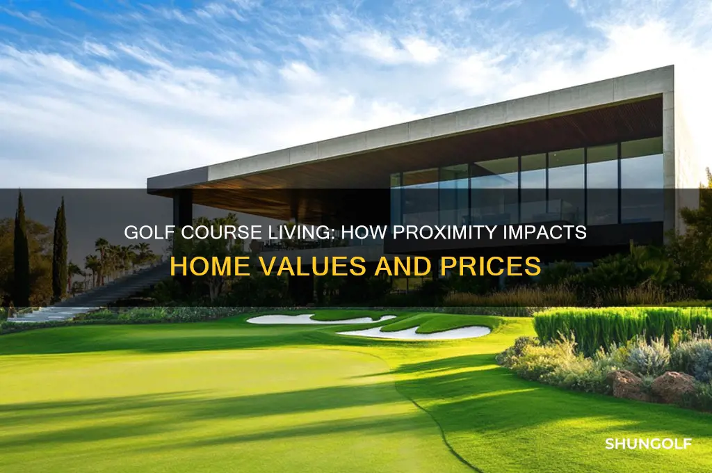 does living next to golf course raise price of house