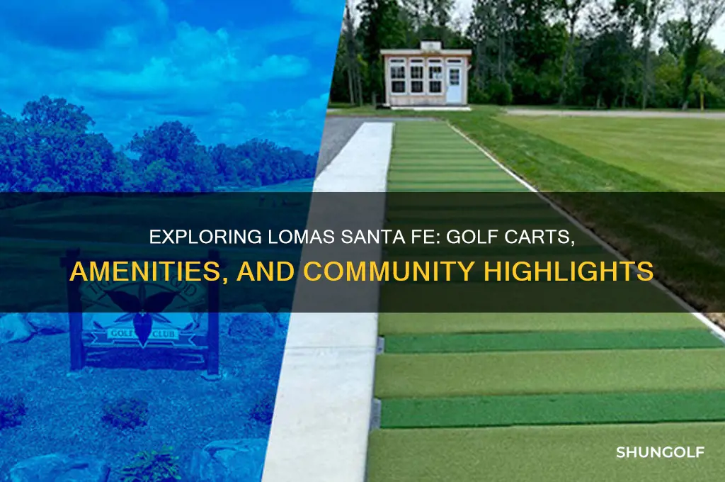 does lomas santa fe golf carts