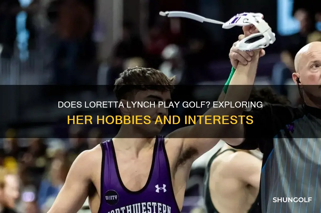 does loretta lynch play golf