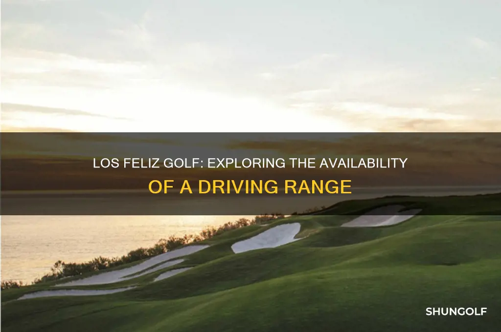 does los feliz golf have a driving range