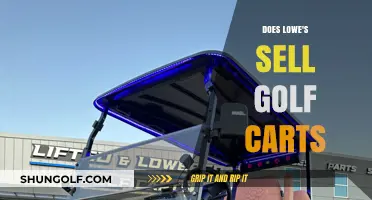 Does Lowe's Sell Golf Carts? Exploring Your Options and Alternatives