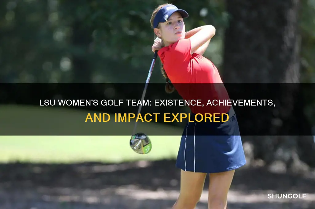 does lsu have a womans golf team