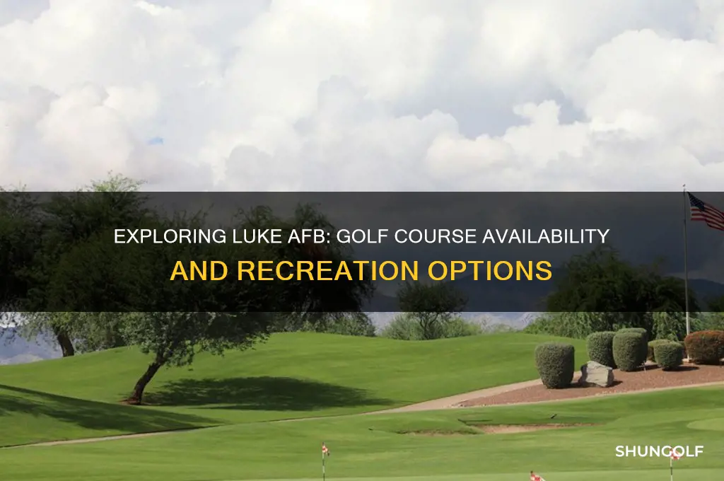 does luke afb have a golf course