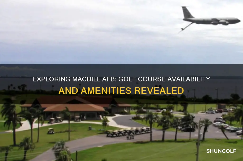 does macdill afb have a golf course