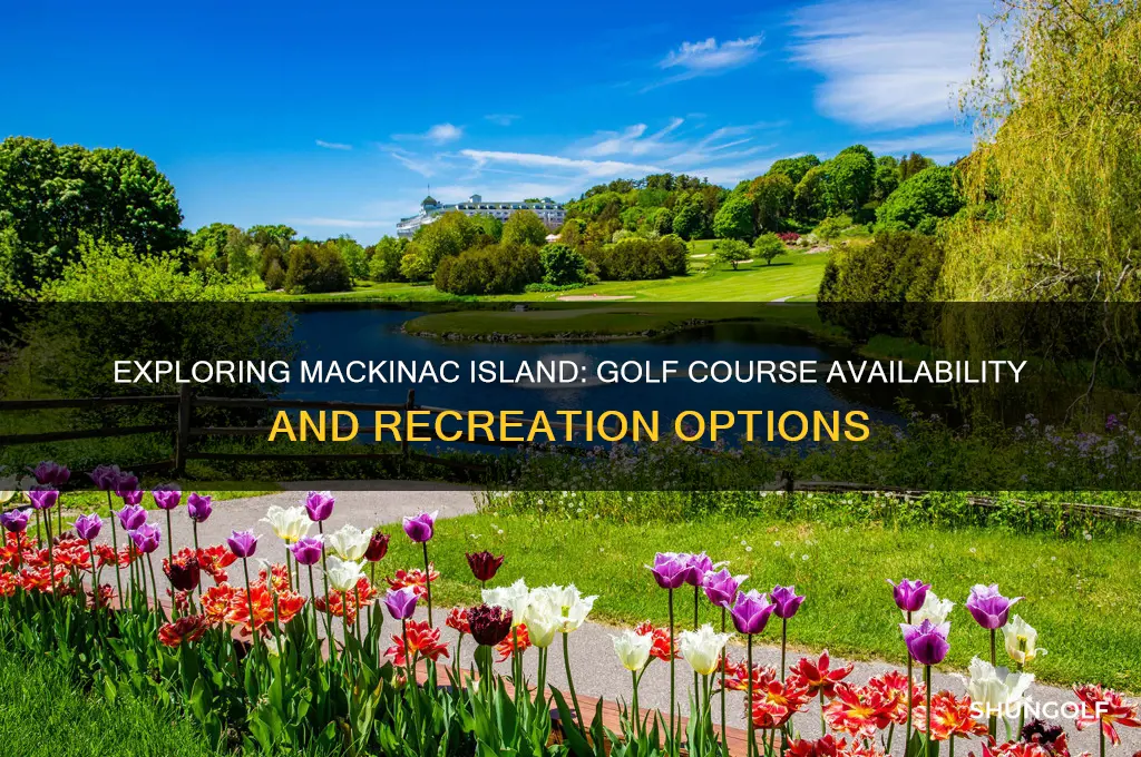 does mackinac island have a golf course
