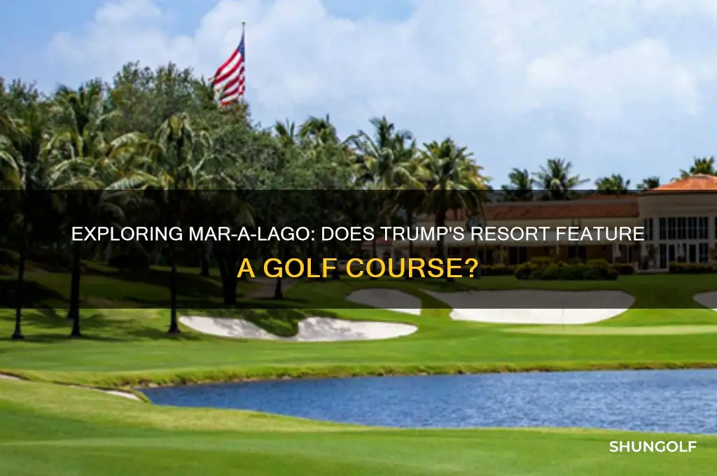 does mar-a-lago have a golf course