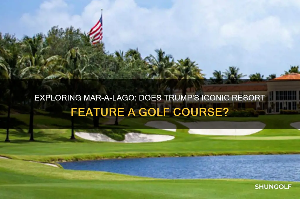 does maralago have a golf course