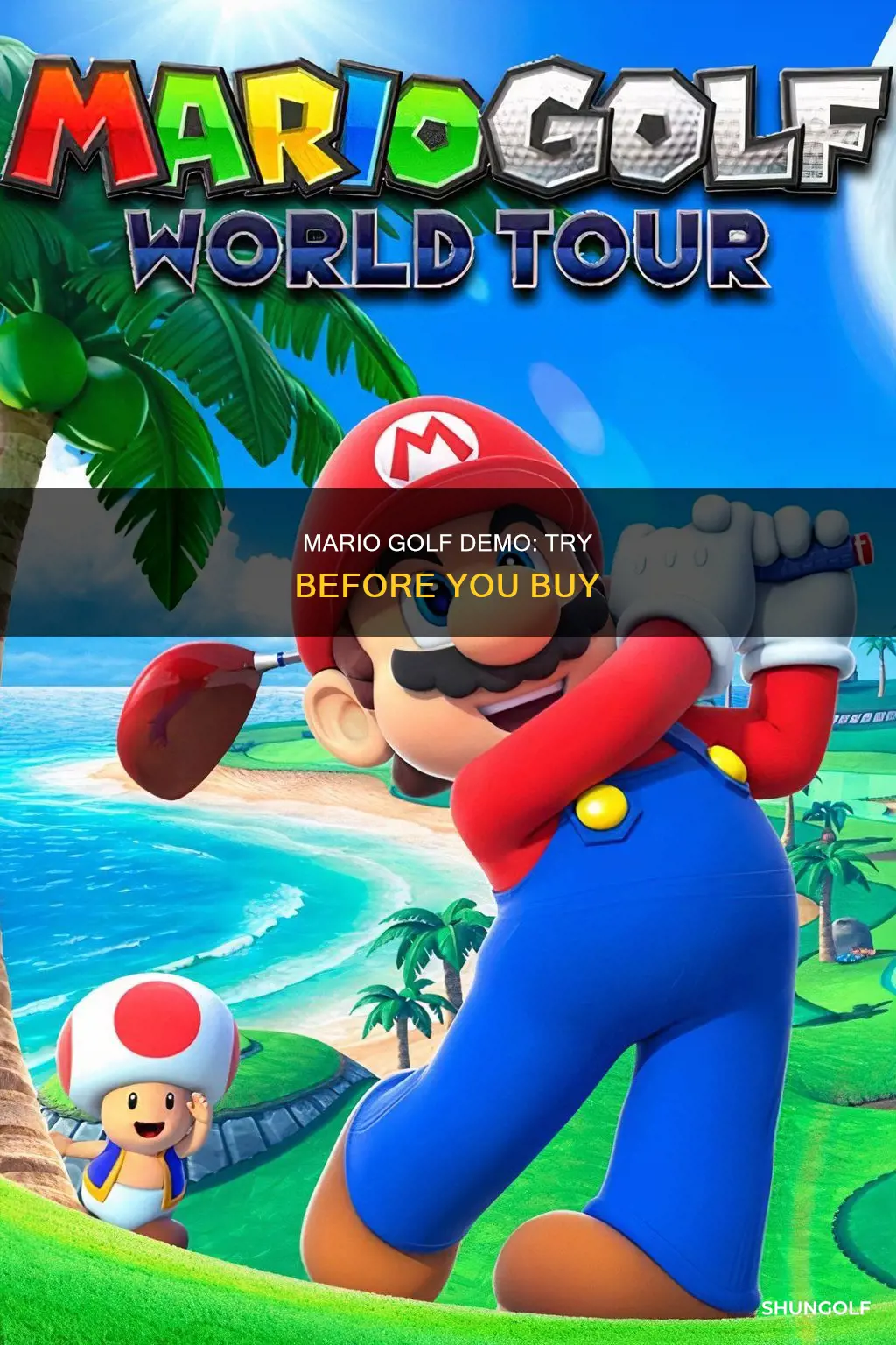 does mario golf have a demo