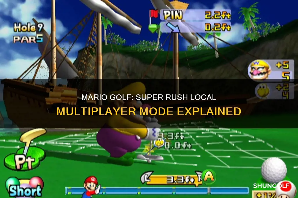 does mario golf super rush have local multiplayer