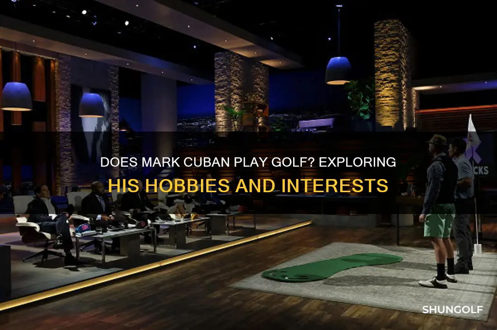 does mark cuban play golf